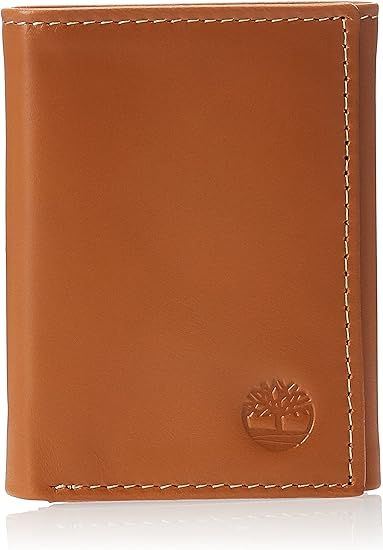 Picture of Timberland Men's Leather Trifold Wallet with ID Window